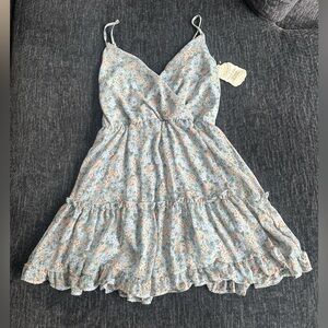 NWT Altar’d State Floral Mini Dress L